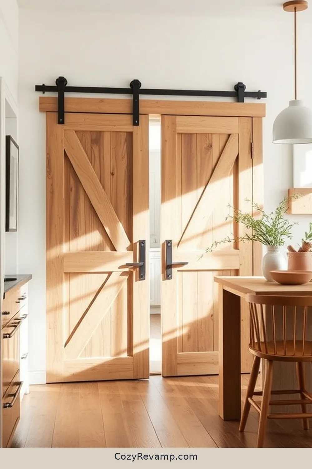 18 Must-Have Reclaimed Materials for Your Scandinavian Kitchen 3 Salvaged Barn Doors for 18 Must-Have Reclaimed Materials for Your Scandinavian Kitchen
