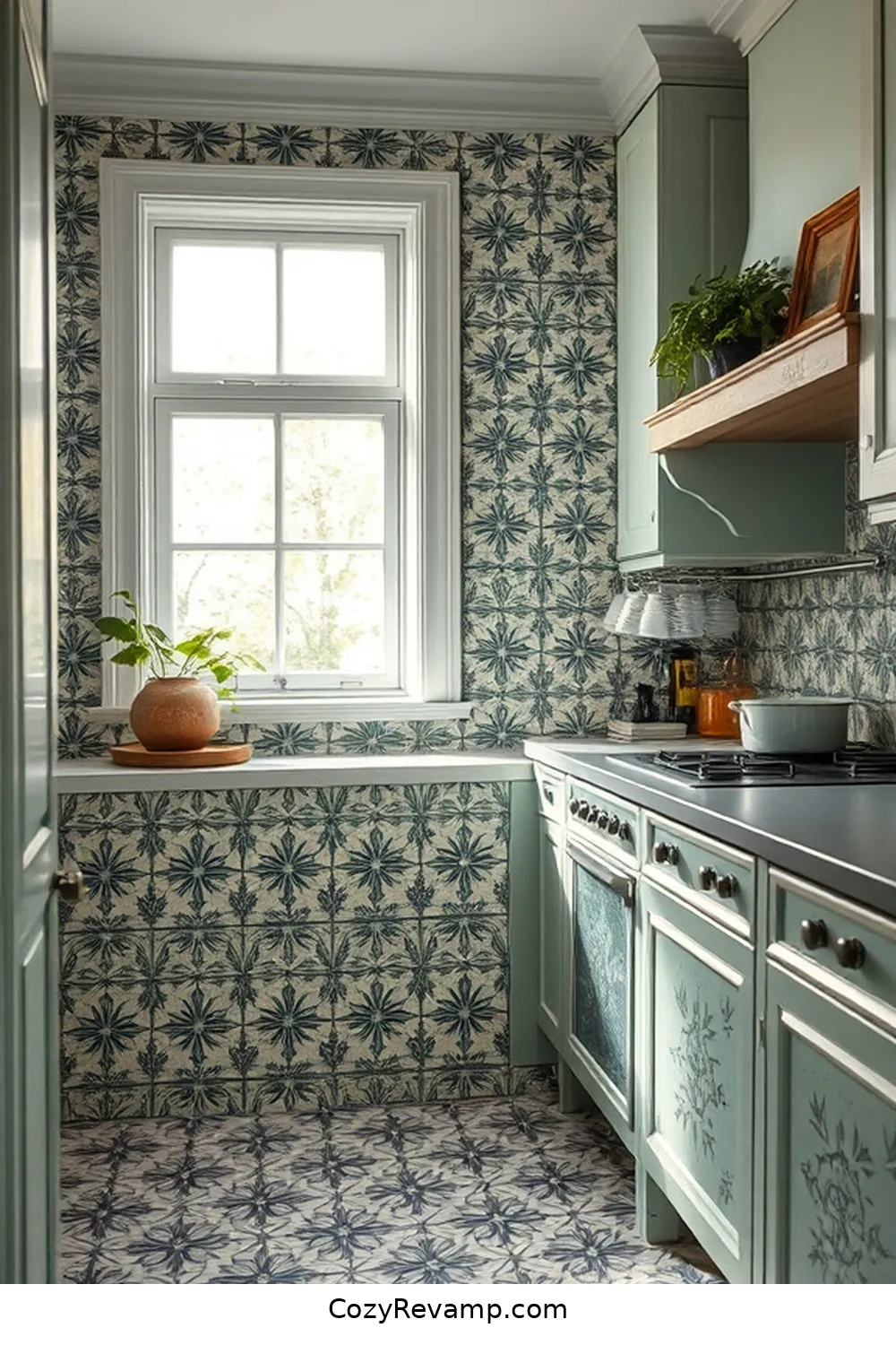 18 Must-Have Reclaimed Materials for Your Scandinavian Kitchen 4 Vintage Tiles for 18 Must-Have Reclaimed Materials for Your Scandinavian Kitchen
