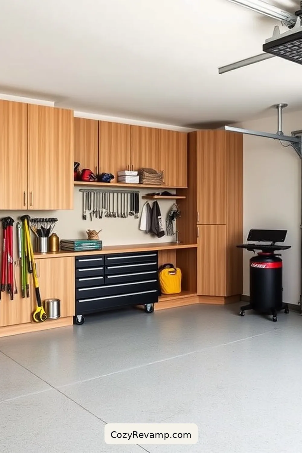 18 Stunning Minimalist Garage Ideas Using Bamboo Material 8 Bamboo Cabinets for Concealed Organization for 18 Stunning Minimalist Garage Ideas Using Bamboo Material