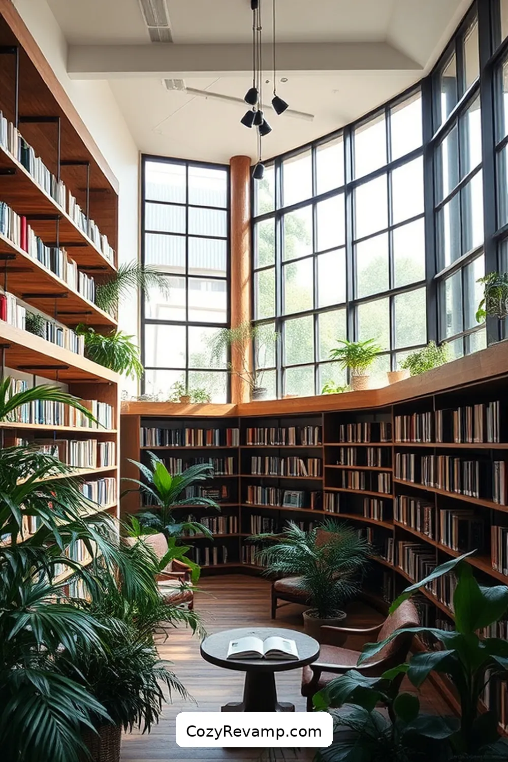 The Serene Library in Helsinki for 18 Stunning Minimalist Libraries With Reclaimed Materials