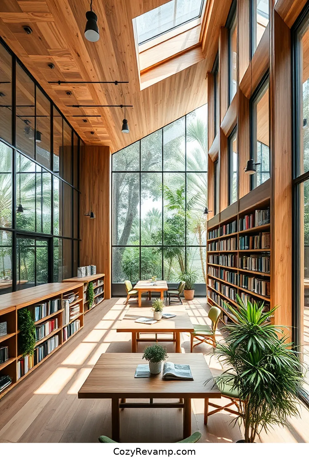 The Transformative Library in Buenos Aires for 18 Stunning Minimalist Libraries With Reclaimed Materials