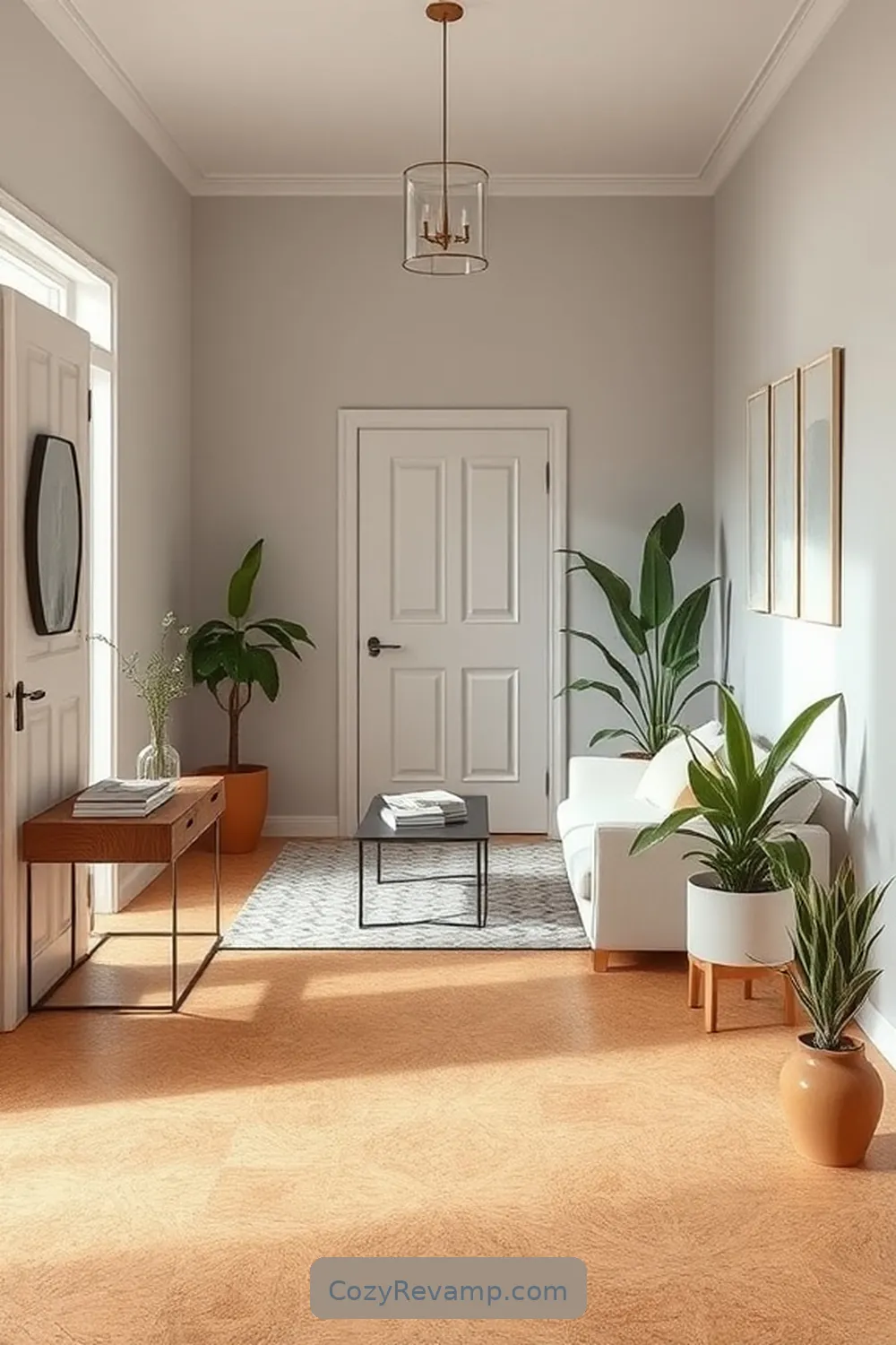 18 Stunning Scandinavian Hallways Featuring Cork Material 2 Minimalist Elegance: A Cork-Infused Entryway for 18 Stunning Scandinavian Hallways Featuring Cork Material