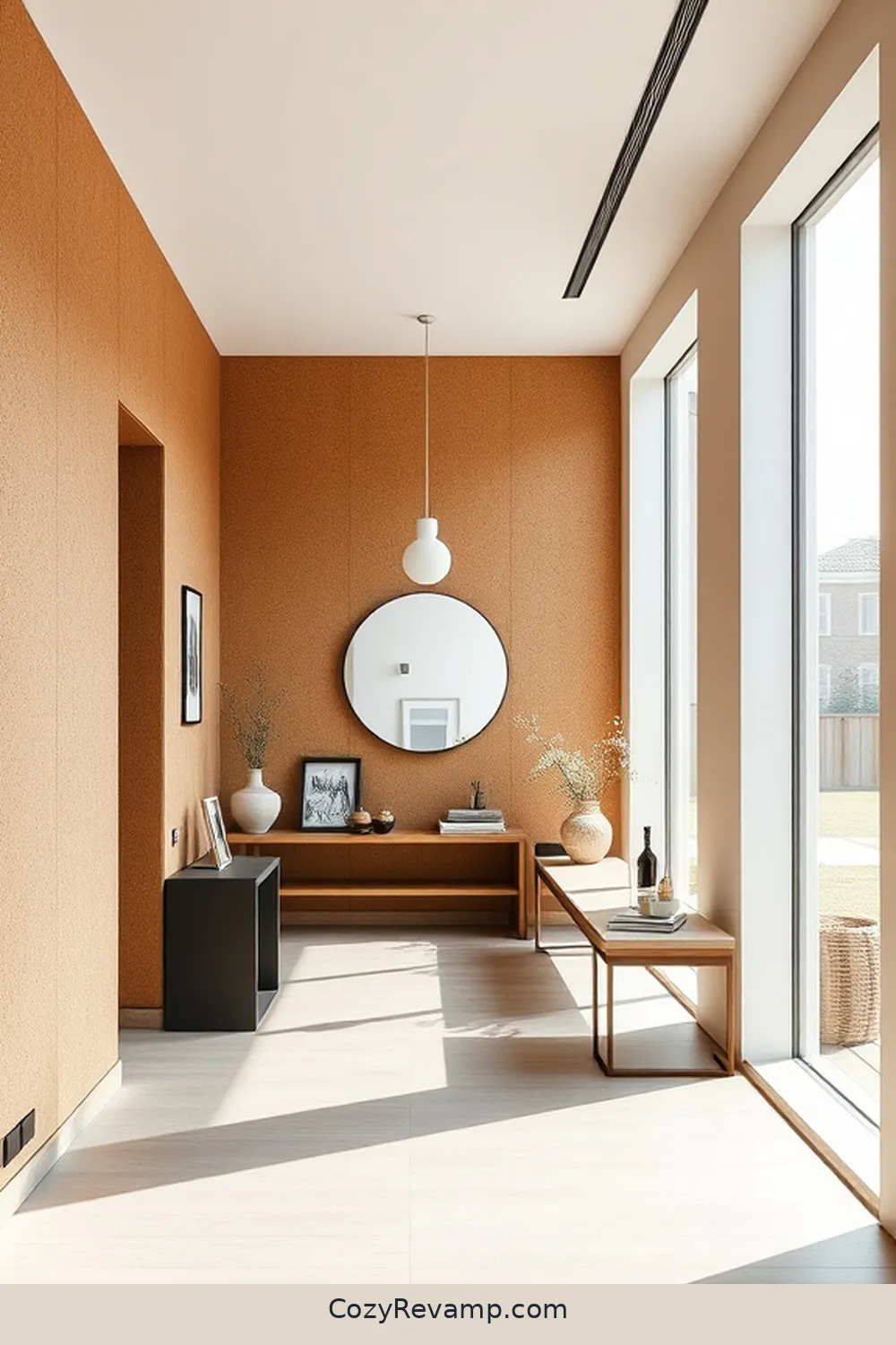 18 Stunning Scandinavian Hallways Featuring Cork Material 10 Modern Simplicity: Sleek Cork Panels for 18 Stunning Scandinavian Hallways Featuring Cork Material