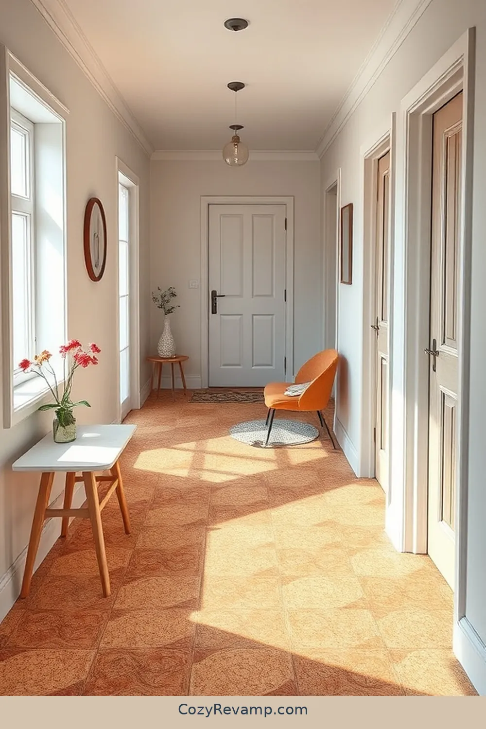18 Stunning Scandinavian Hallways Featuring Cork Material 15 Playful Patterns: Cork Tiles in Unique Arrangements for 18 Stunning Scandinavian Hallways Featuring Cork Material