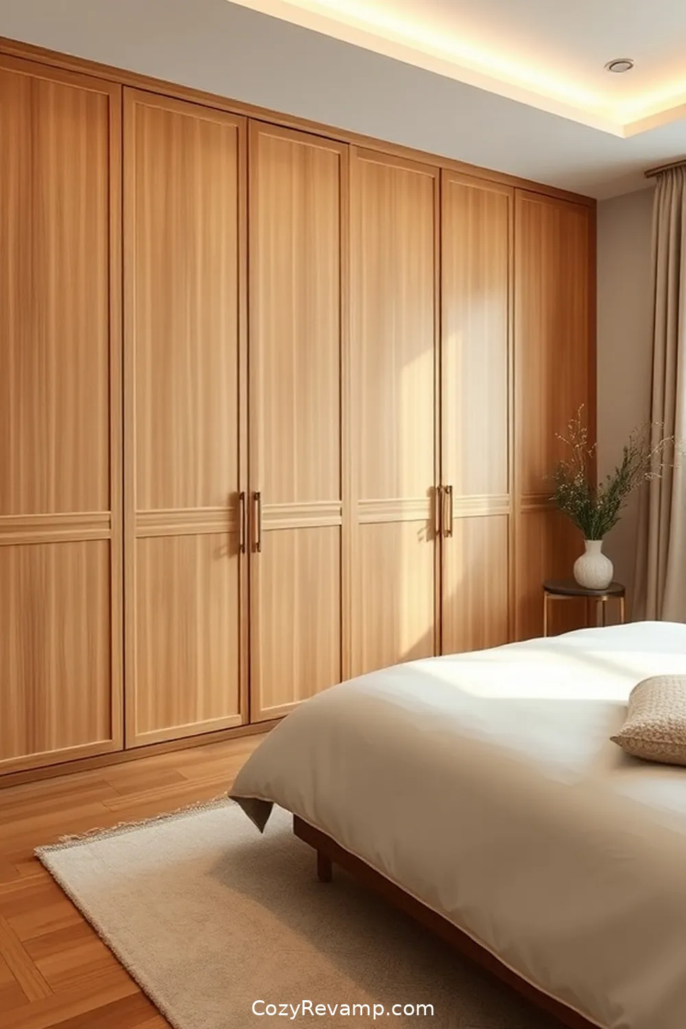 Bamboo Wardrobes for Storage Solutions for 18 Ways to Design a Minimalist Bedroom With Bamboo Material