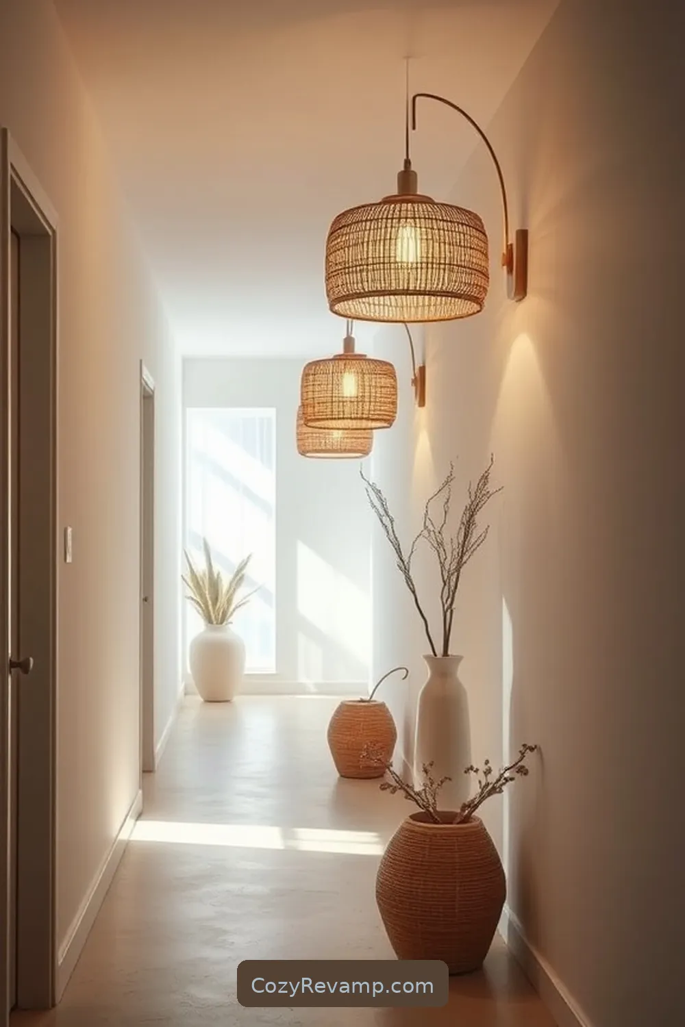 18 Ways to Design a Minimalist Hallway With Organic Cotton Material 16 Choose Organic Cotton Lighting Fixtures for Ambient Glow for 18 Ways to Design a Minimalist Hallway With Organic Cotton Material