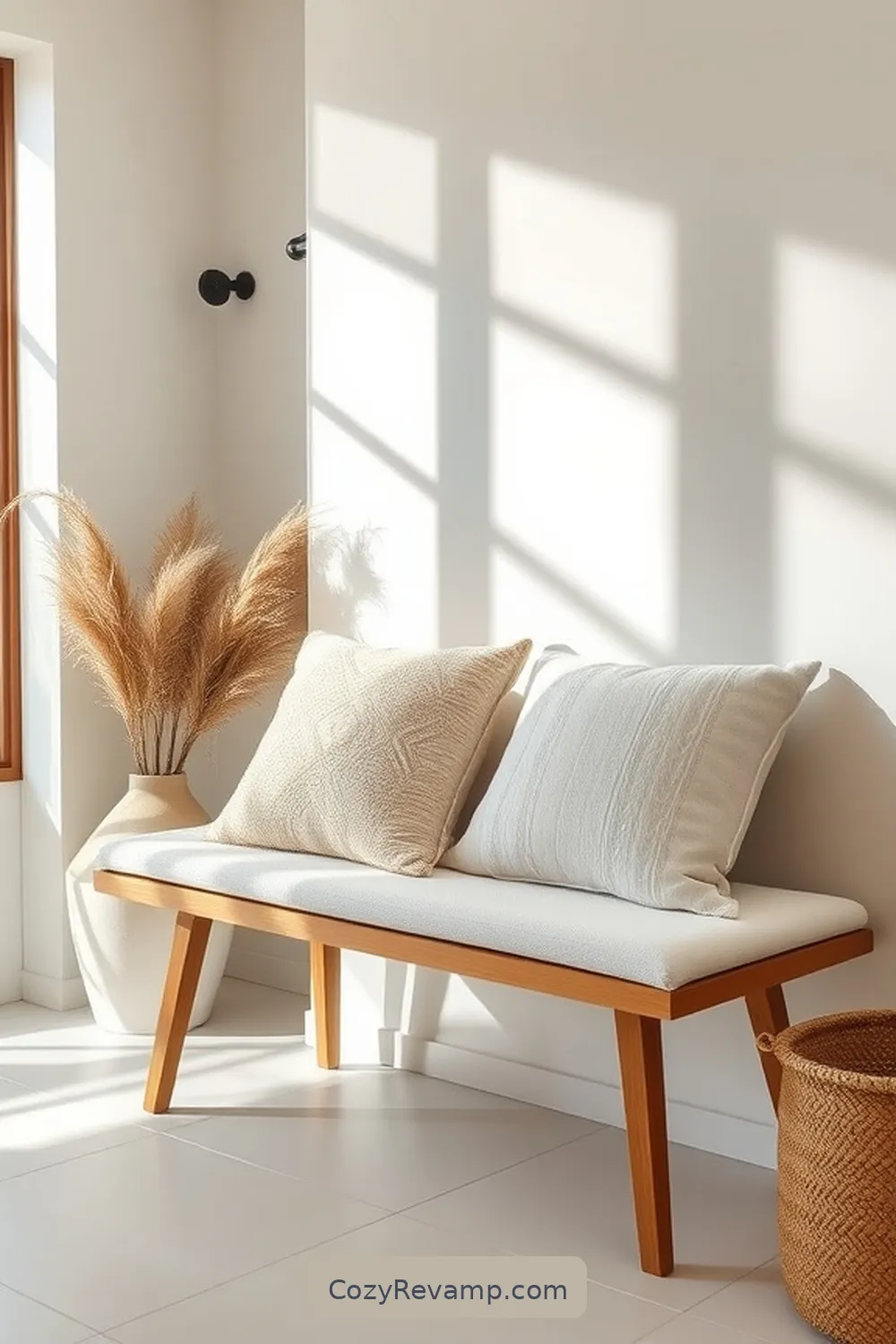 Organic Cotton Decorative Pillows for 18 Ways to Use Organic Cotton Material in Your Mid-Century Modern Bathroom