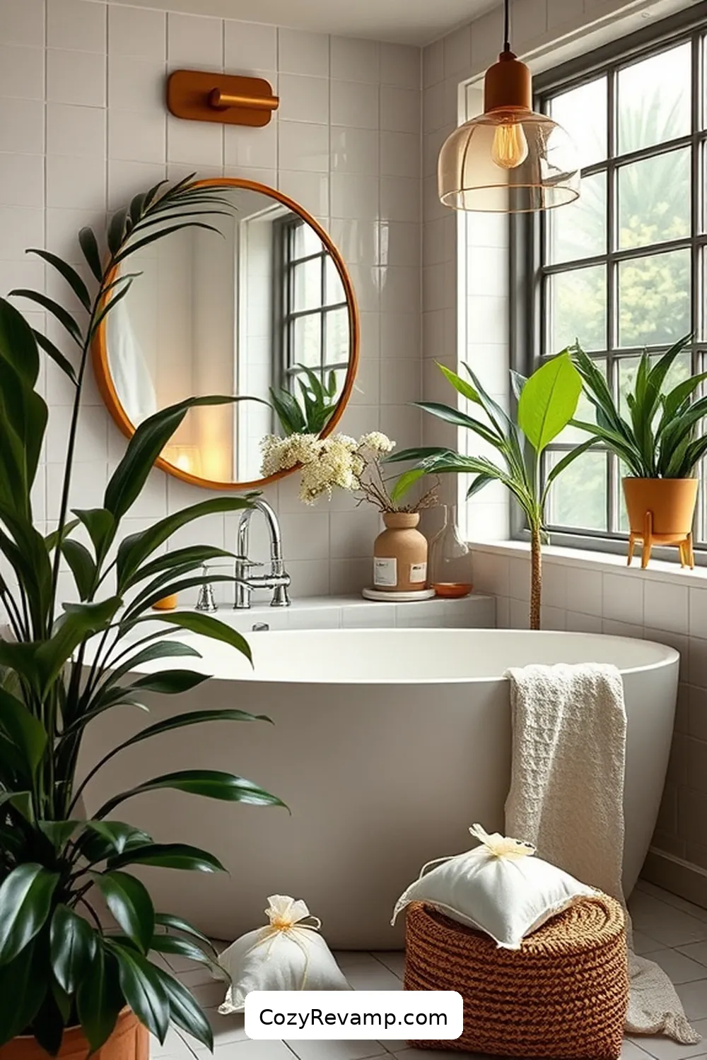 Organic Cotton Scented Sachets for 18 Ways to Use Organic Cotton Material in Your Mid-Century Modern Bathroom