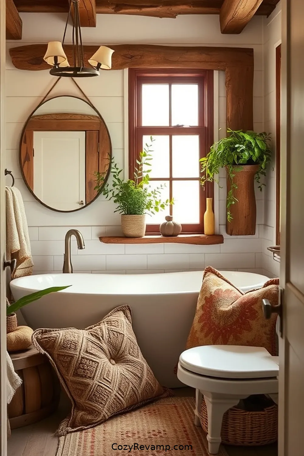 18 Ways to Use Organic Cotton Materials for a Rustic Bathroom 17 Organic Cotton Accent Cushions for 18 Ways to Use Organic Cotton Materials for a Rustic Bathroom