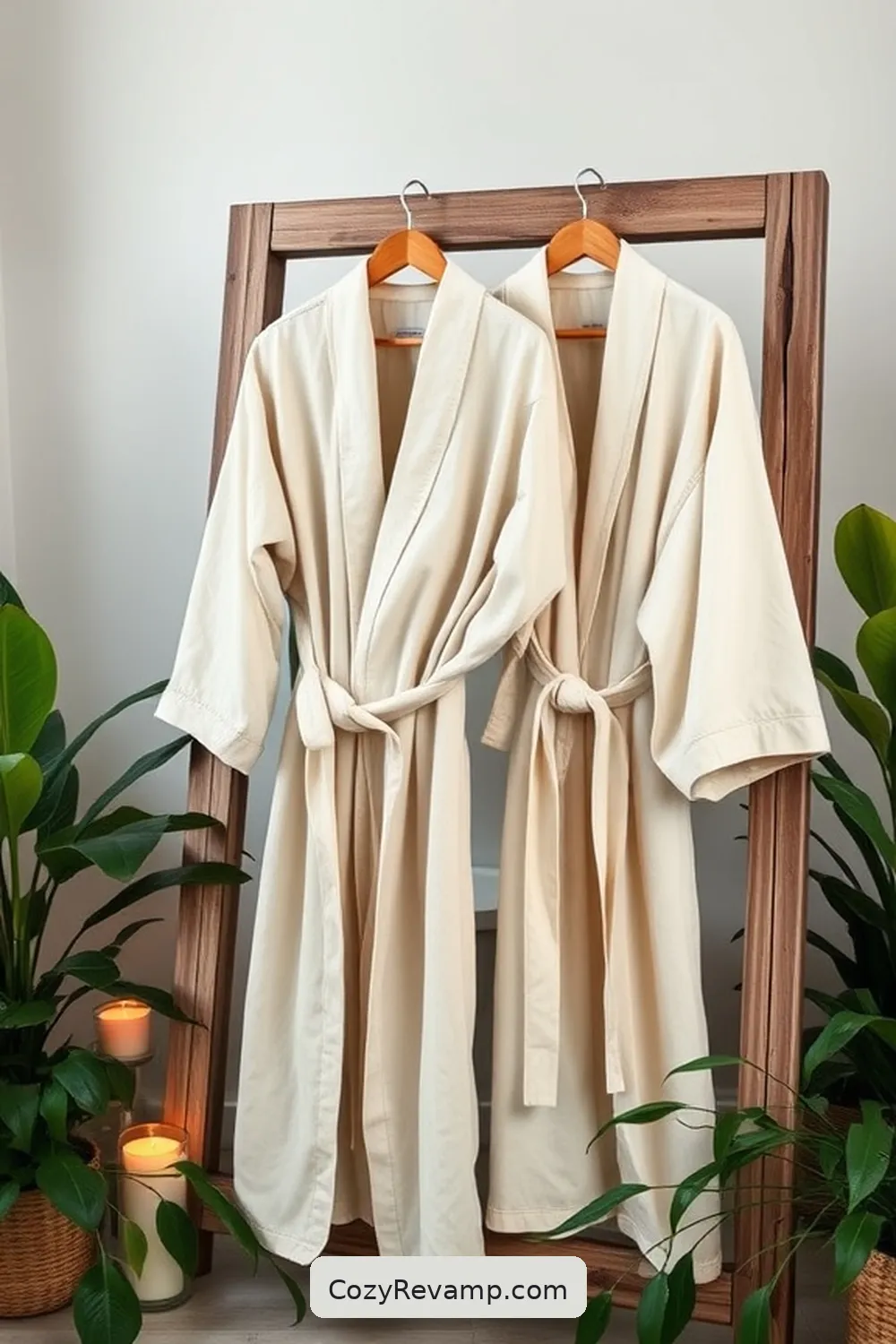 18 Ways to Use Organic Cotton Materials for a Rustic Bathroom 5 Rustic Organic Cotton Bathrobes for 18 Ways to Use Organic Cotton Materials for a Rustic Bathroom