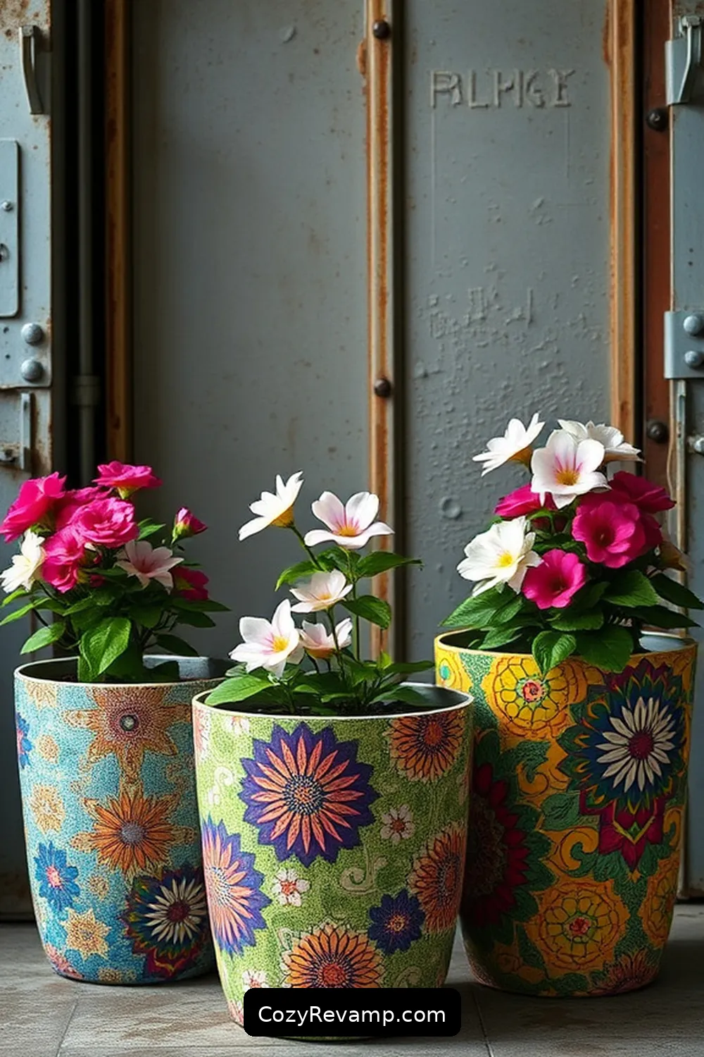 19 Creative Upcycled Fabric Ideas for Your Industrial Garage 13 Unique Fabric Planters for 19 Creative Upcycled Fabric Ideas for Your Industrial Garage