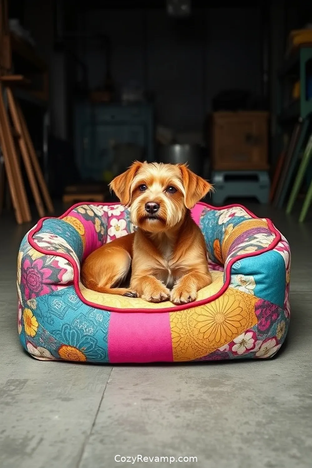 19 Creative Upcycled Fabric Ideas for Your Industrial Garage 15 Upcycled Fabric Dog Beds for 19 Creative Upcycled Fabric Ideas for Your Industrial Garage