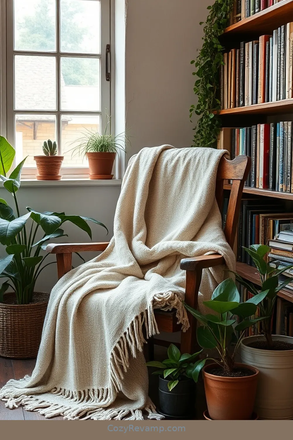 19 Essential Elements for a Rustic Library With Organic Cotton Material Decor 2 Cozy Organic Cotton Throw Blankets for 19 Essential Elements for a Rustic Library With Organic Cotton Material Decor