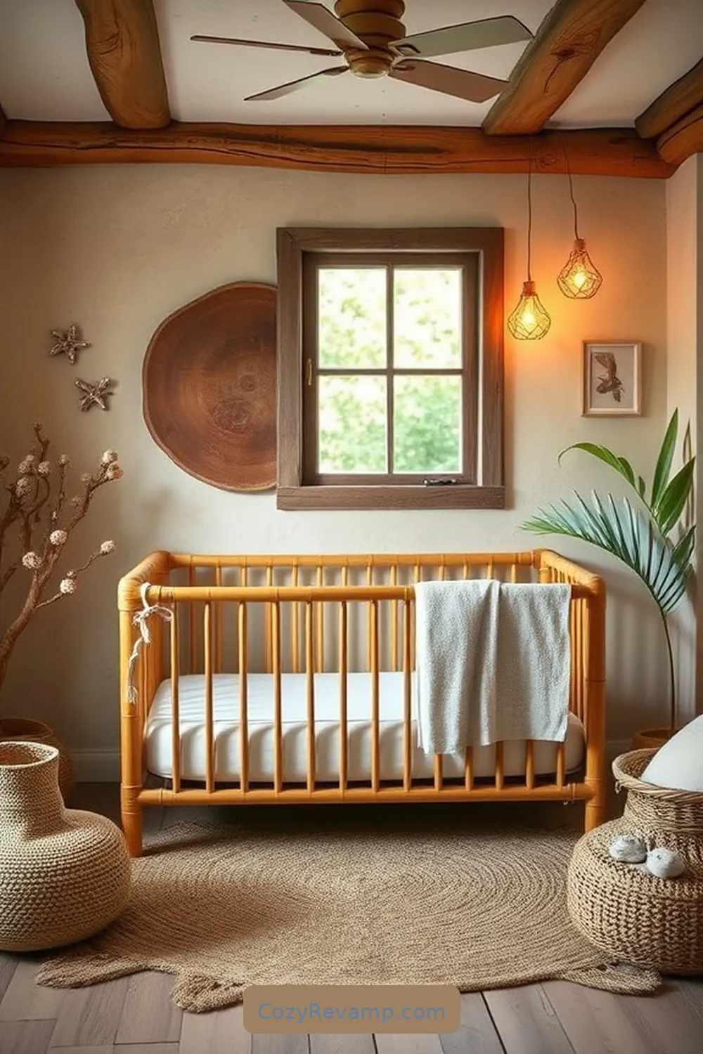 19 Essential Materials for a Rustic Nursery With Solar-Powered Lights 8 Bamboo Crib Mattress for 19 Essential Materials for a Rustic Nursery With Solar-Powered Lights