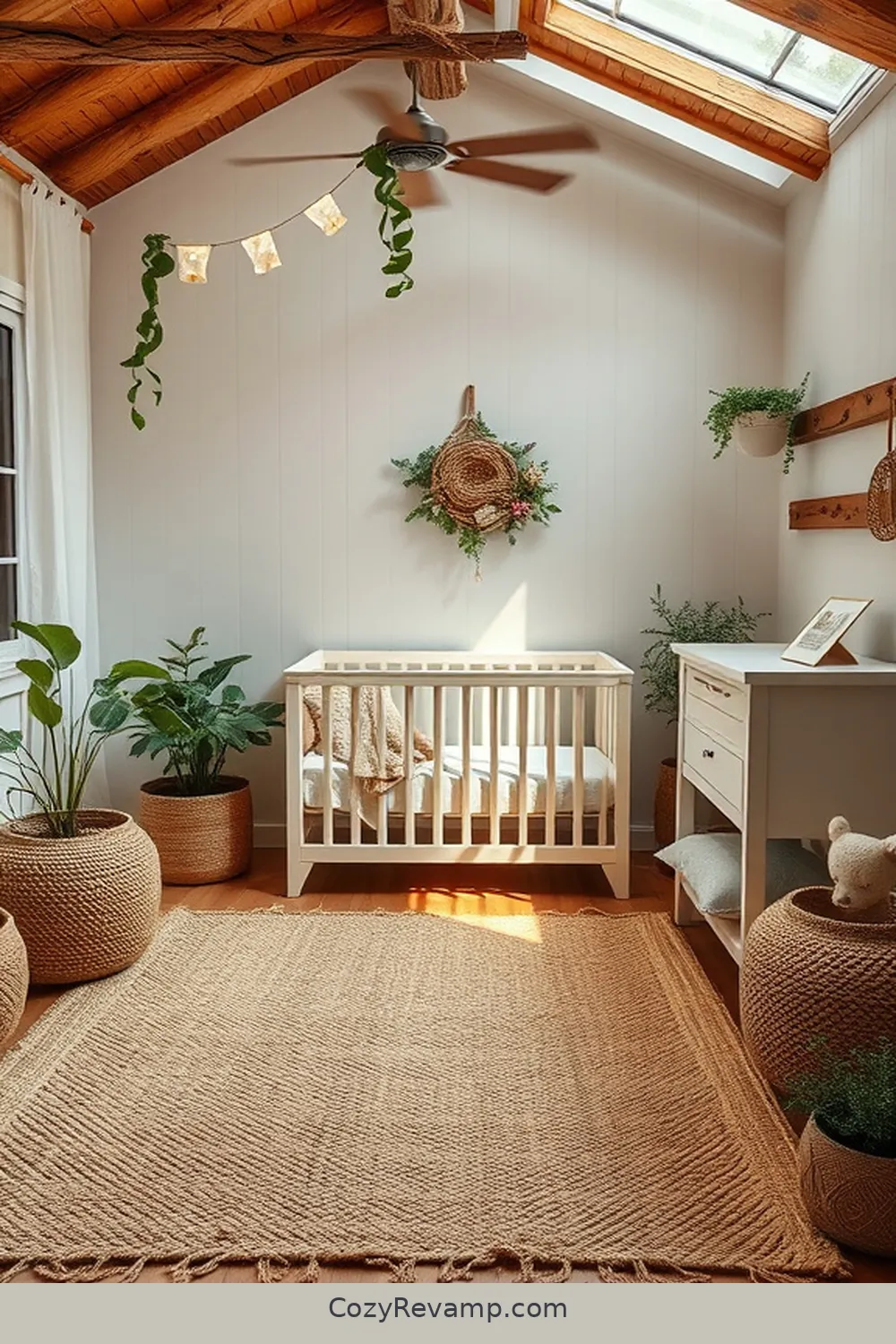 19 Essential Materials for a Rustic Nursery With Solar-Powered Lights 4 Jute or Sisal Rugs for 19 Essential Materials for a Rustic Nursery With Solar-Powered Lights