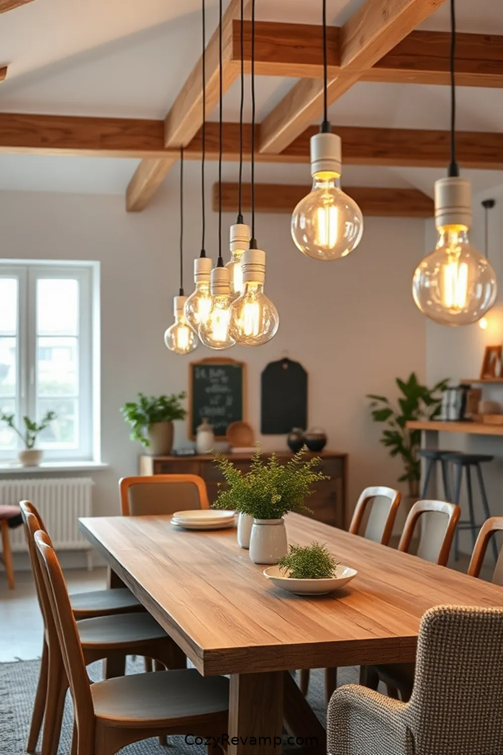 19 Essential Materials for a Scandinavian Dining Room With Solar-Powered Lights 18 LED Bulbs for 19 Essential Materials for a Scandinavian Dining Room With Solar-Powered Lights