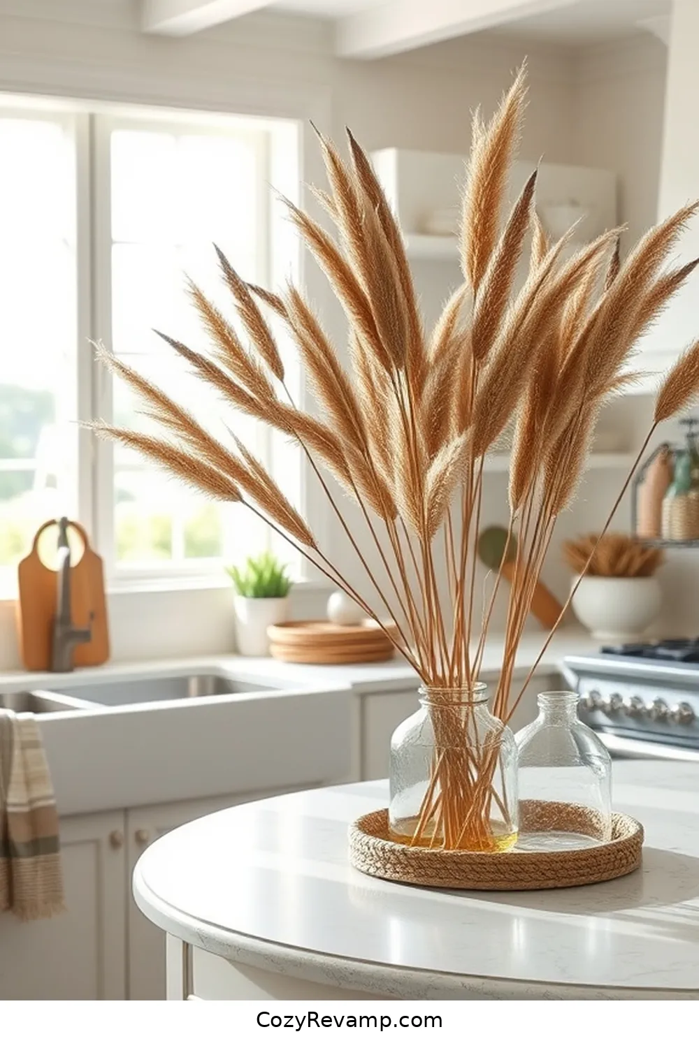 Cattail for 19 Essential Natural Fiber Materials for Coastal Kitchen Aesthetics