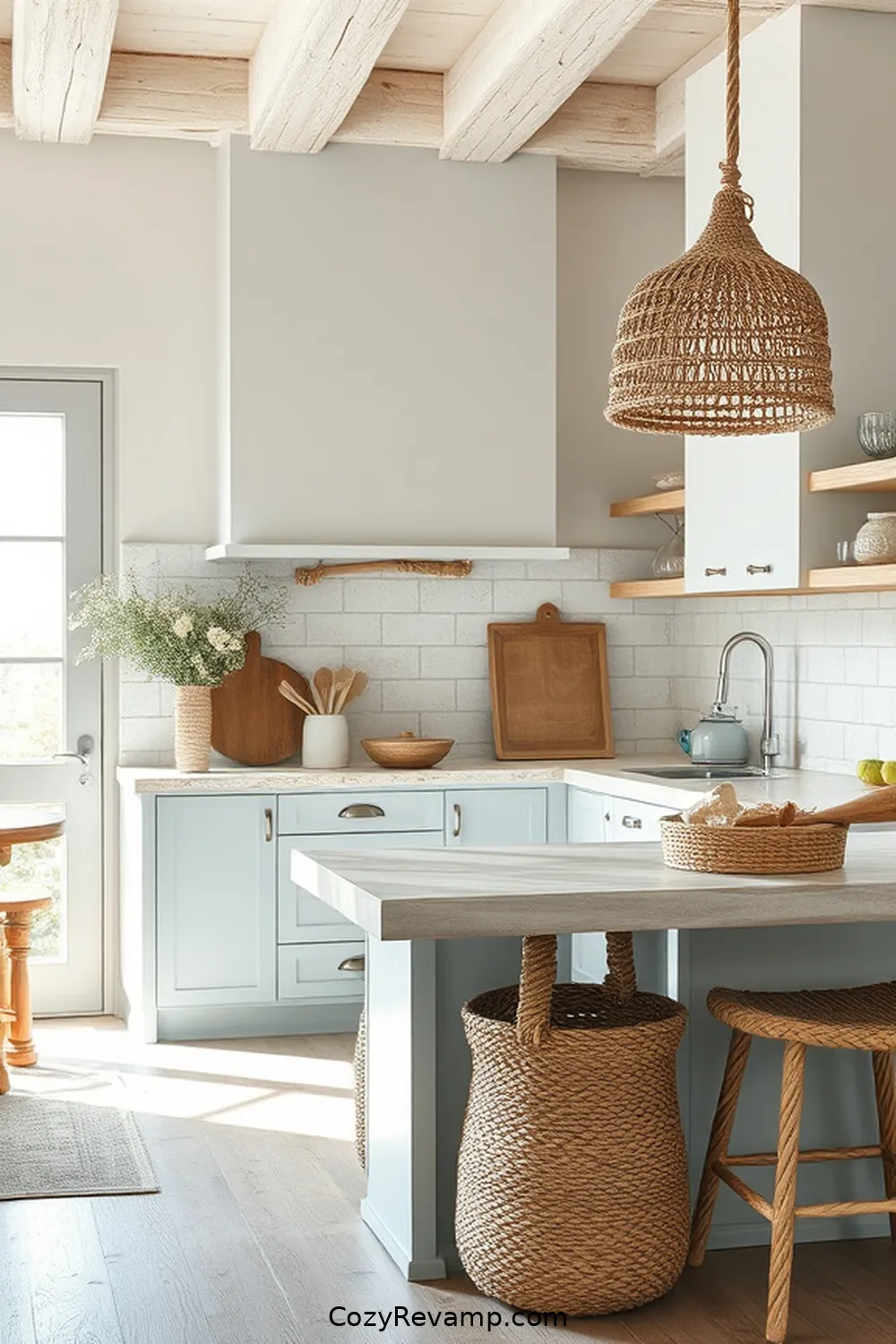 Paper Rope for 19 Essential Natural Fiber Materials for Coastal Kitchen Aesthetics