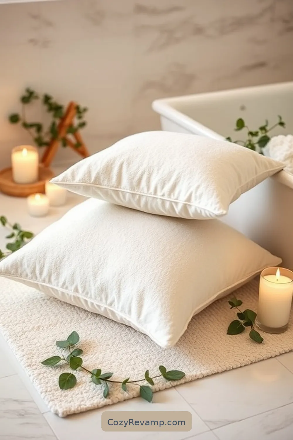 19 Essential Organic Cotton Materials for a Minimalist Bathroom 19 Organic Cotton Aromatherapy Pillows for 19 Essential Organic Cotton Materials for a Minimalist Bathroom