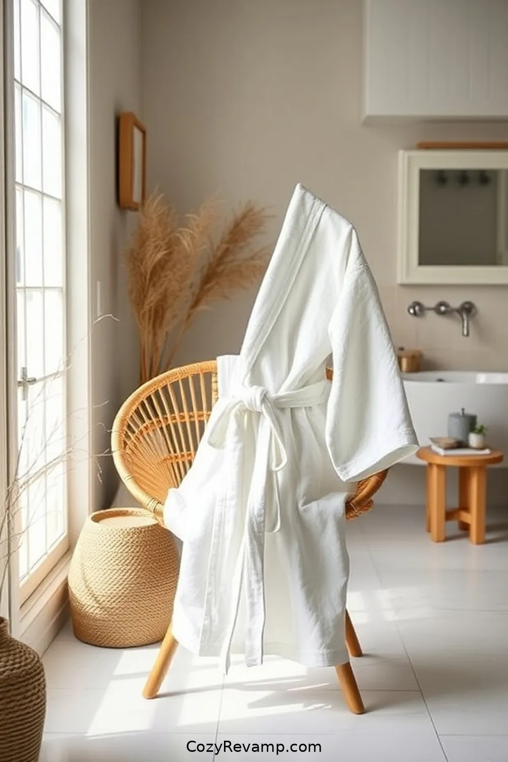 19 Essential Organic Cotton Materials for a Minimalist Bathroom 8 Organic Cotton Bathrobes for 19 Essential Organic Cotton Materials for a Minimalist Bathroom
