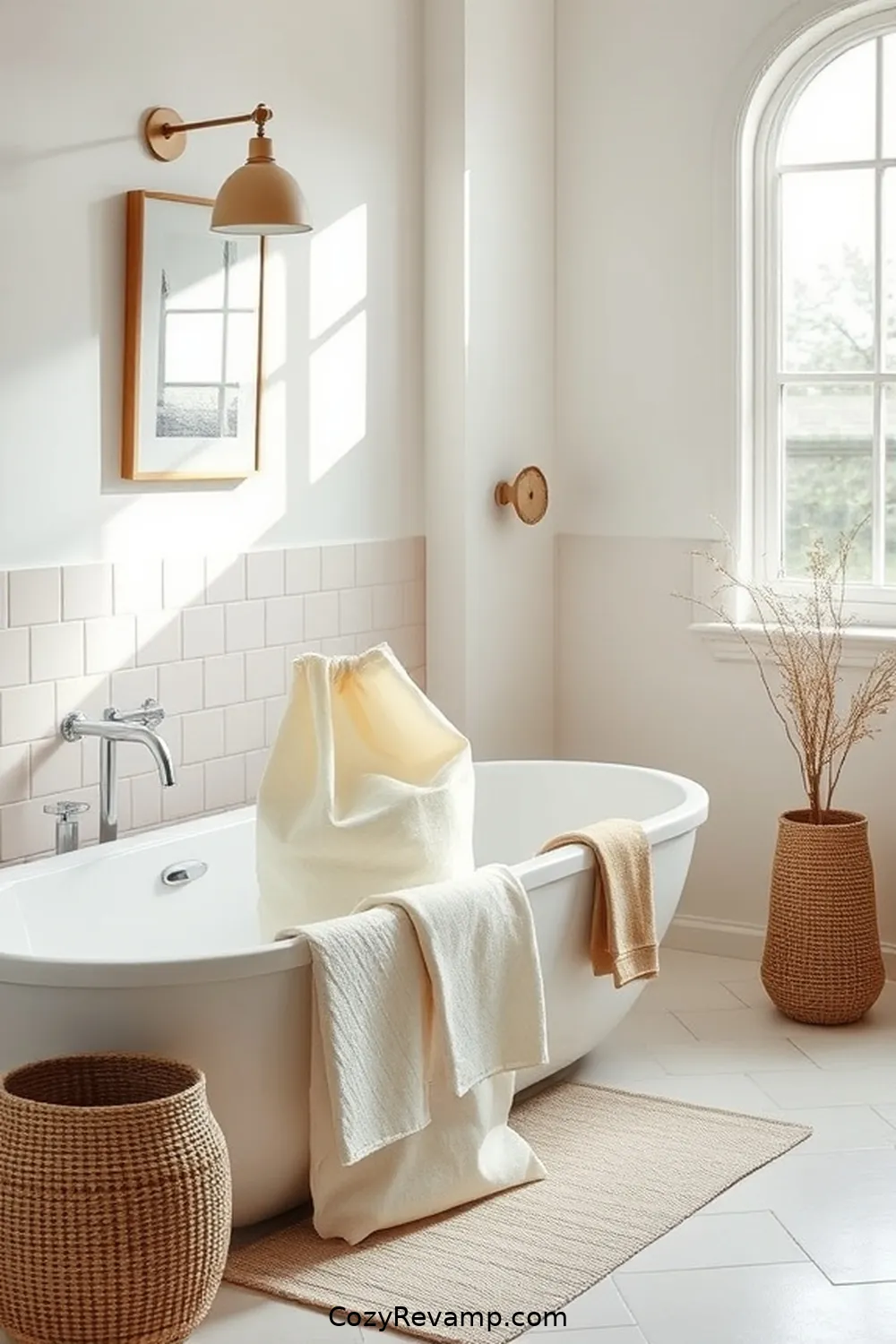 19 Essential Organic Cotton Materials for a Minimalist Bathroom 15 Organic Cotton Laundry Bags for 19 Essential Organic Cotton Materials for a Minimalist Bathroom