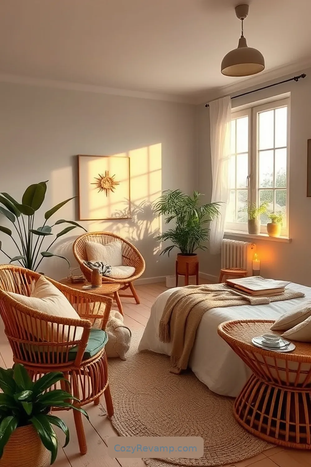 19 Essential Scandinavian Bedroom Materials for Solar-Powered Lights 18 Rattan for 19 Essential Scandinavian Bedroom Materials for Solar-Powered Lights