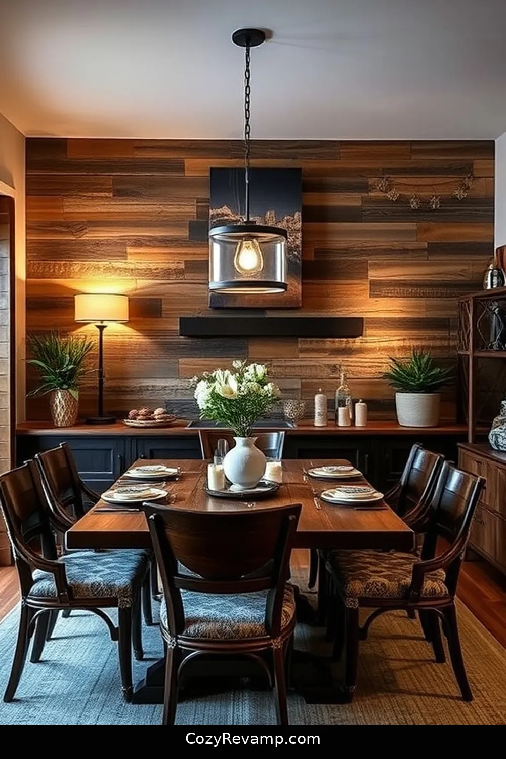 Use Recycled Wood for Accent Walls for 19 Essential Tips for a Rustic Dining Room With Recycled Wood Material