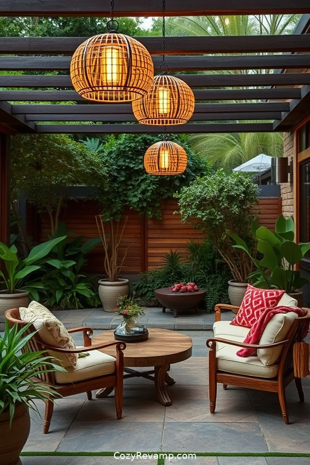 19 Inspiring Ideas for a Modern Farmhouse Outdoor Patio Featuring Bamboo Material 7 Bamboo Lighting Fixtures for Ambiance for 19 Inspiring Ideas for a Modern Farmhouse Outdoor Patio Featuring Bamboo Material