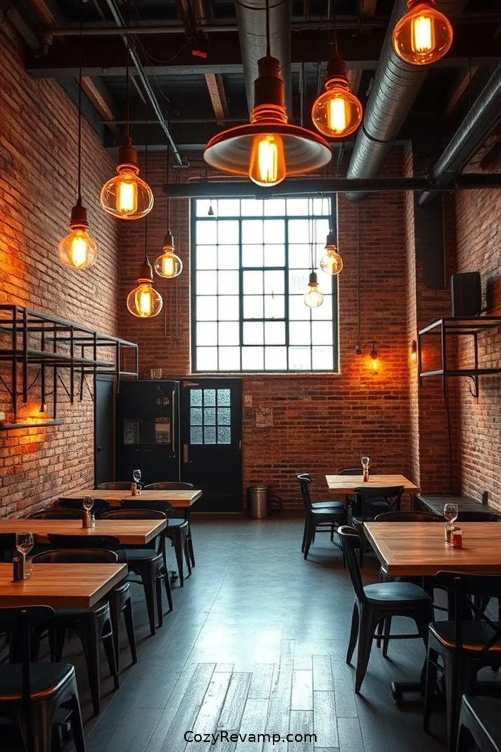 19 Inspiring Industrial Dining Room Ideas With Reclaimed Materials 6 Repurposed Factory Lighting Fixtures for 19 Inspiring Industrial Dining Room Ideas With Reclaimed Materials