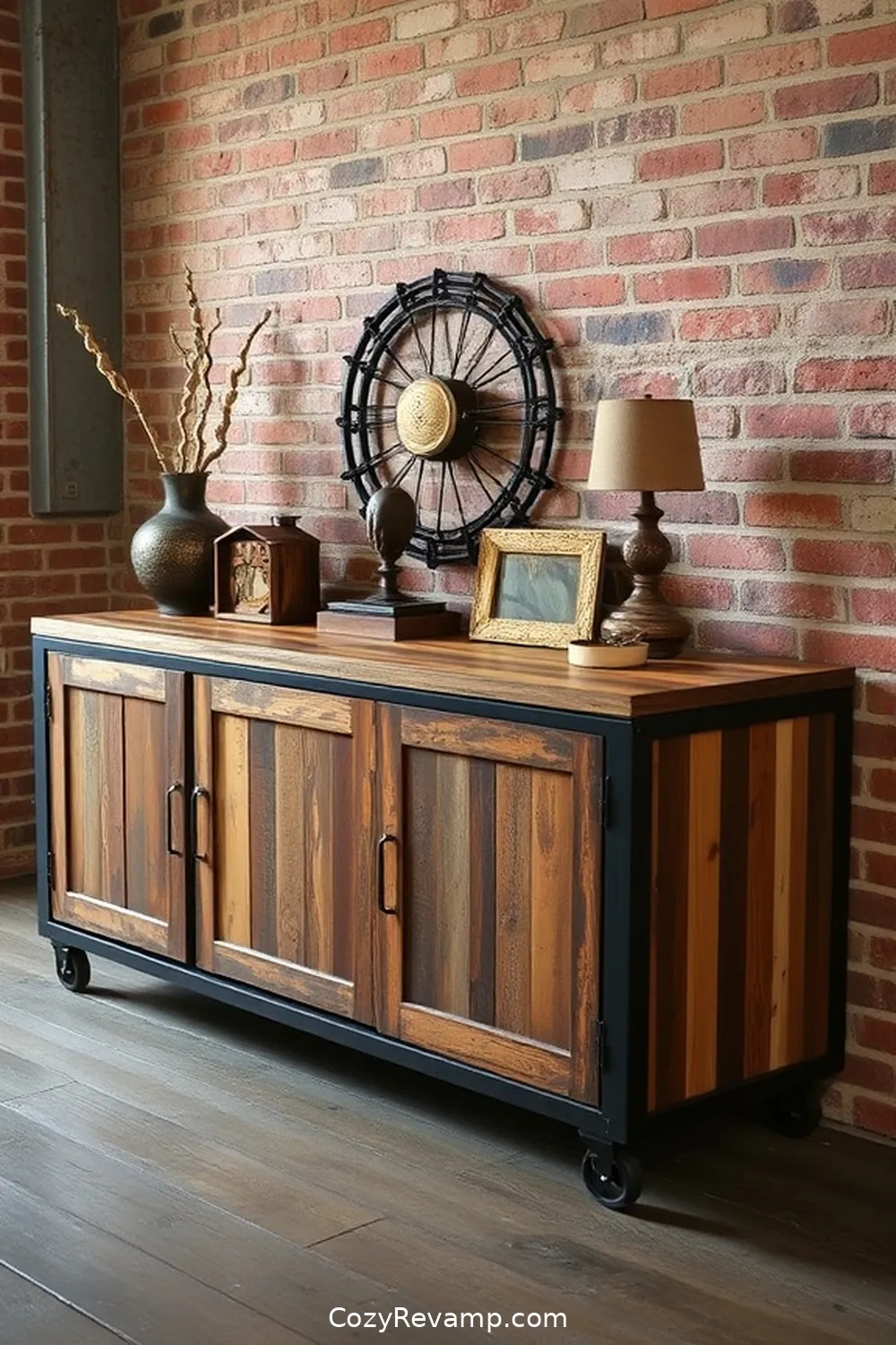 19 Inspiring Industrial Dining Room Ideas With Reclaimed Materials 16 Vintage Industrial Sideboards for 19 Inspiring Industrial Dining Room Ideas With Reclaimed Materials