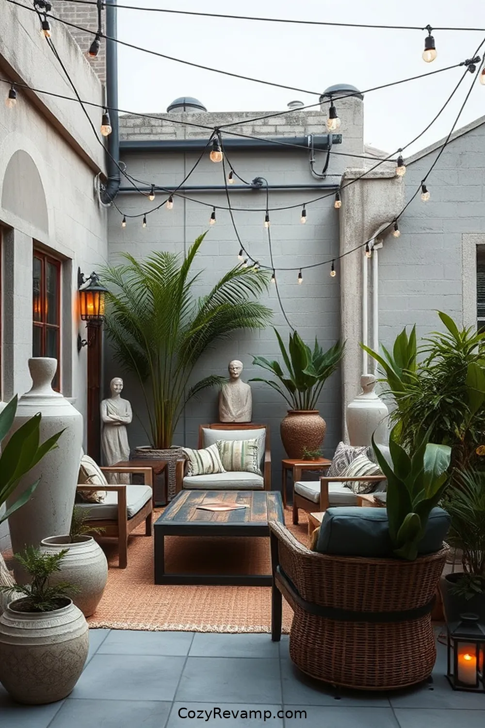 19 Key Elements for Industrial Outdoor Patios Featuring Natural Fibers 18 Artistic Elements and Decor for 19 Key Elements for Industrial Outdoor Patios Featuring Natural Fibers