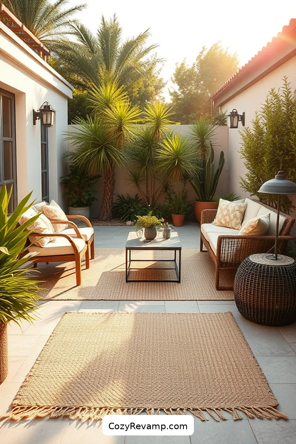 19 Key Elements for Industrial Outdoor Patios Featuring Natural Fibers 7 Natural Fiber Rugs and Mats for 19 Key Elements for Industrial Outdoor Patios Featuring Natural Fibers