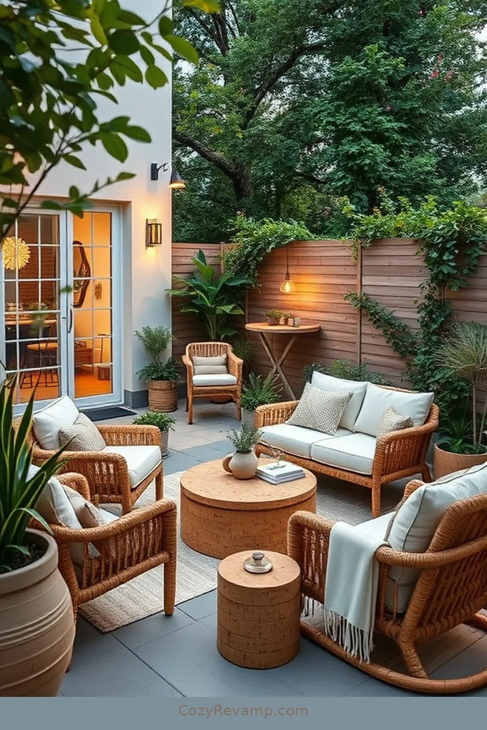 19 Key Features of a Scandinavian Outdoor Patio With Cork Material 11 Cork Furniture for 19 Key Features of a Scandinavian Outdoor Patio With Cork Material
