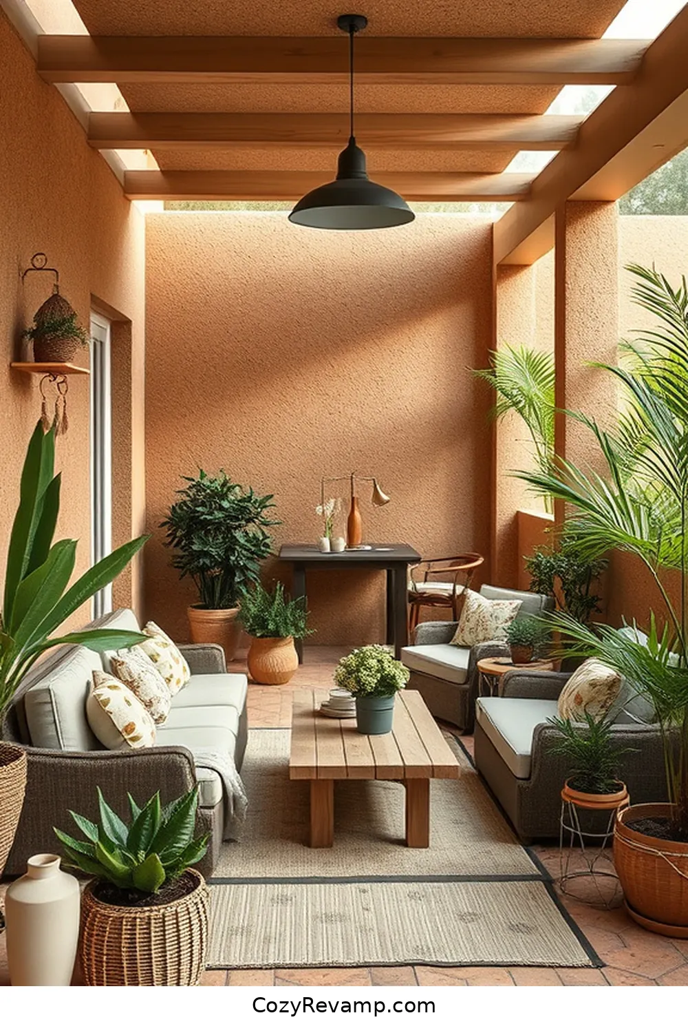 19 Key Features of a Scandinavian Outdoor Patio With Cork Material 4 Earthy Color Palette for 19 Key Features of a Scandinavian Outdoor Patio With Cork Material