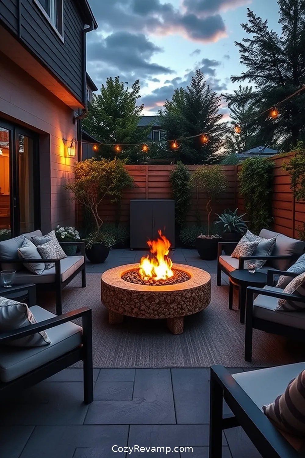19 Key Features of a Scandinavian Outdoor Patio With Cork Material 17 Fire Pits for 19 Key Features of a Scandinavian Outdoor Patio With Cork Material