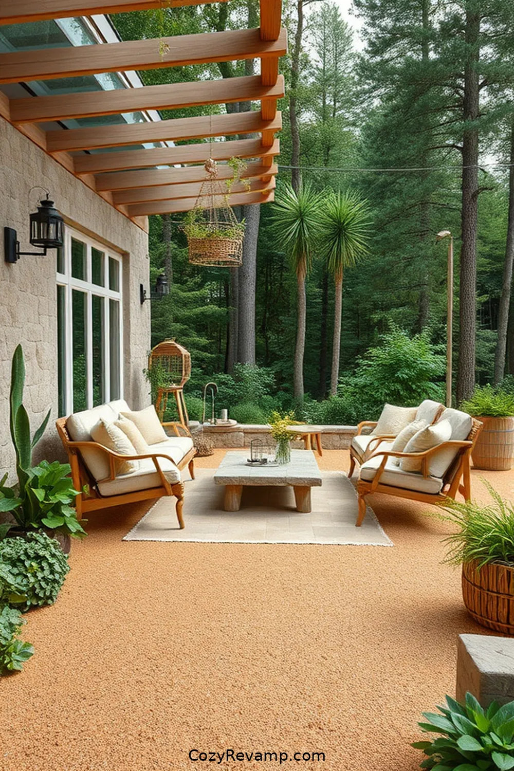 19 Key Features of a Scandinavian Outdoor Patio With Cork Material 8 Integration With Nature for 19 Key Features of a Scandinavian Outdoor Patio With Cork Material
