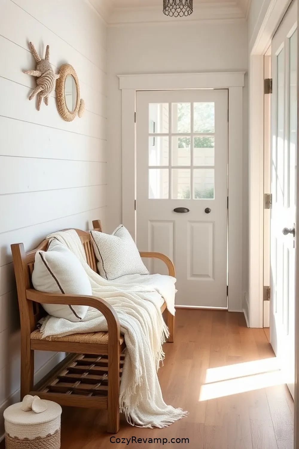 19 Ways to Style a Coastal Hallway With Organic Cotton Materials 15 Add Organic Cotton Throws for Texture for 19 Ways to Style a Coastal Hallway With Organic Cotton Materials