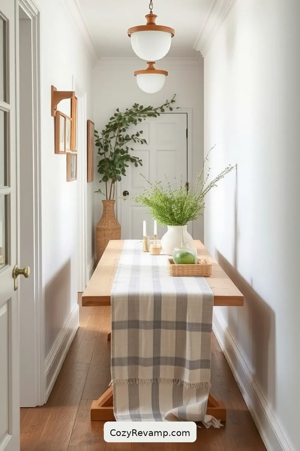 19 Ways to Style a Coastal Hallway With Organic Cotton Materials 10 Style With Organic Cotton Table Runners for 19 Ways to Style a Coastal Hallway With Organic Cotton Materials