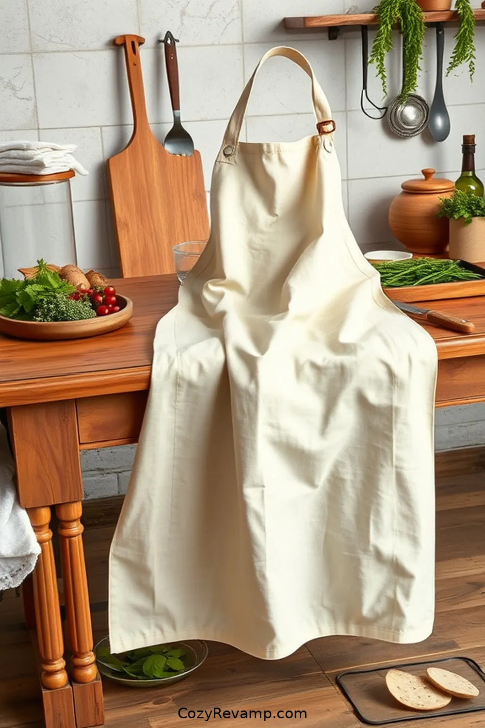 19 Ways to Use Organic Cotton Material in Your Modern Farmhouse Kitchen 4 Organic Cotton Aprons for 19 Ways to Use Organic Cotton Material in Your Modern Farmhouse Kitchen