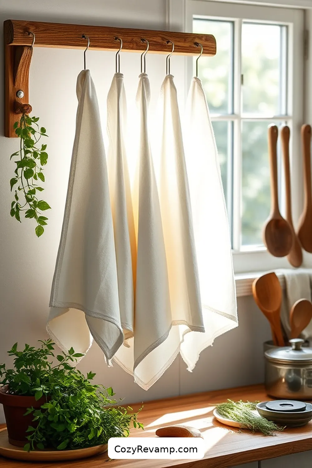 19 Ways to Use Organic Cotton Material in Your Modern Farmhouse Kitchen 2 Organic Cotton Kitchen Towels for 19 Ways to Use Organic Cotton Material in Your Modern Farmhouse Kitchen
