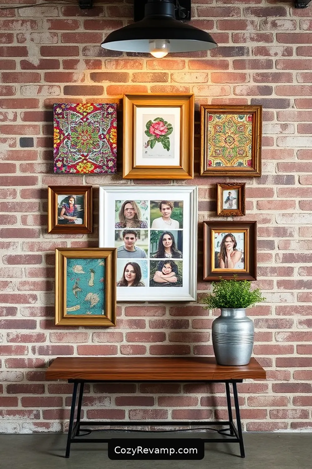 Reclaimed Fabric Picture Frames for 20 Creative Ways to Design an Industrial Entryway With Upcycled Fabric Material
