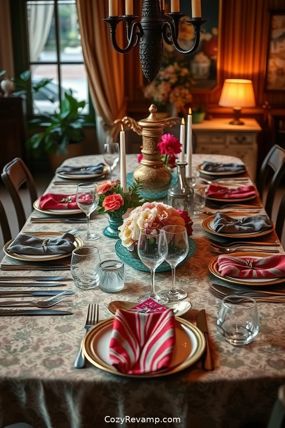 20 Essential Elements of Bohemian Dining Rooms With Reclaimed Materials 17 Mismatched Cutlery for 20 Essential Elements of Bohemian Dining Rooms With Reclaimed Materials