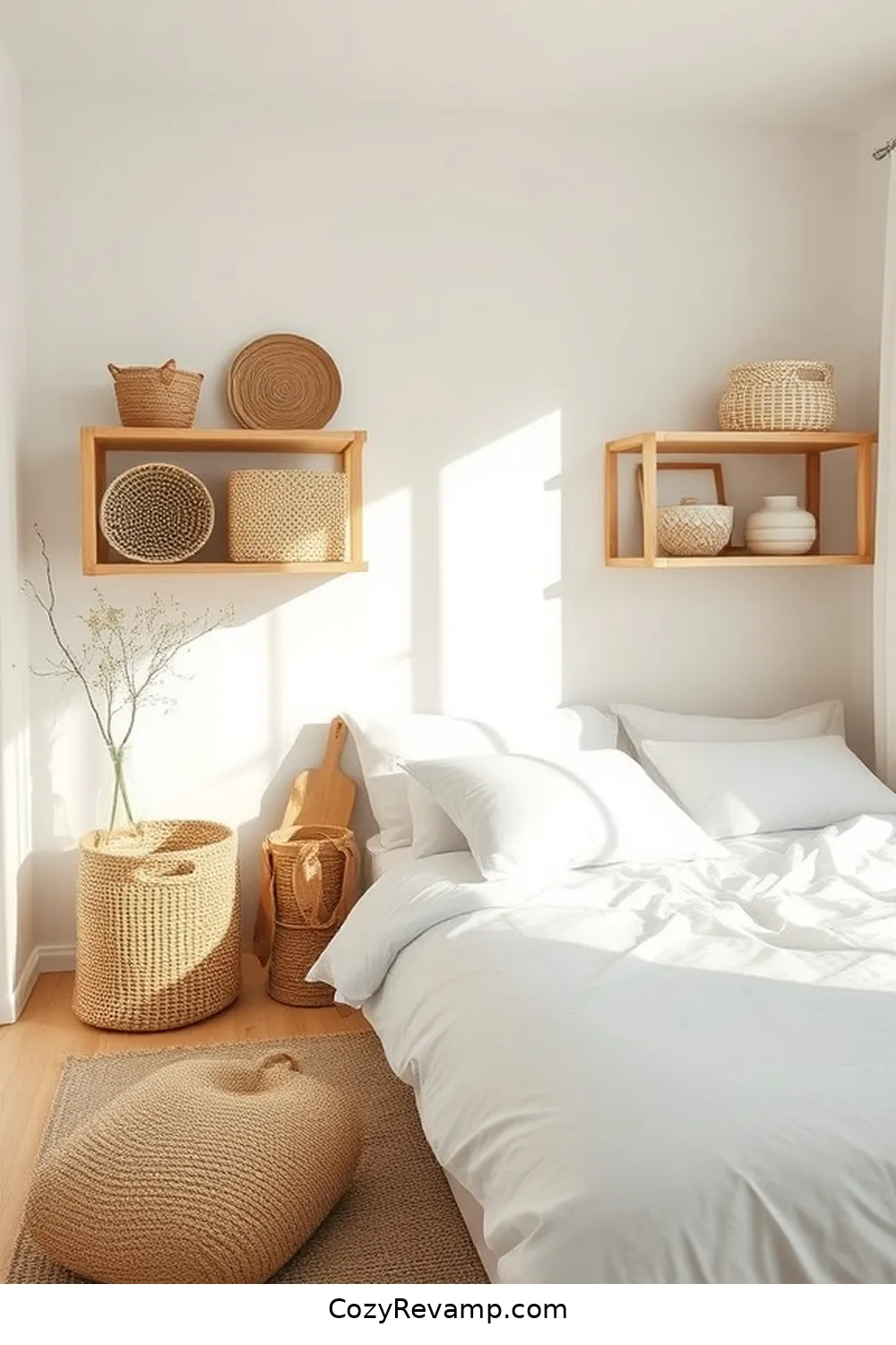 20 Essential Elements of Scandinavian Bedroom Design With Organic Cotton Material 21 Eco-Friendly Storage Solutions for 20 Essential Elements of Scandinavian Bedroom Design With Organic Cotton Material