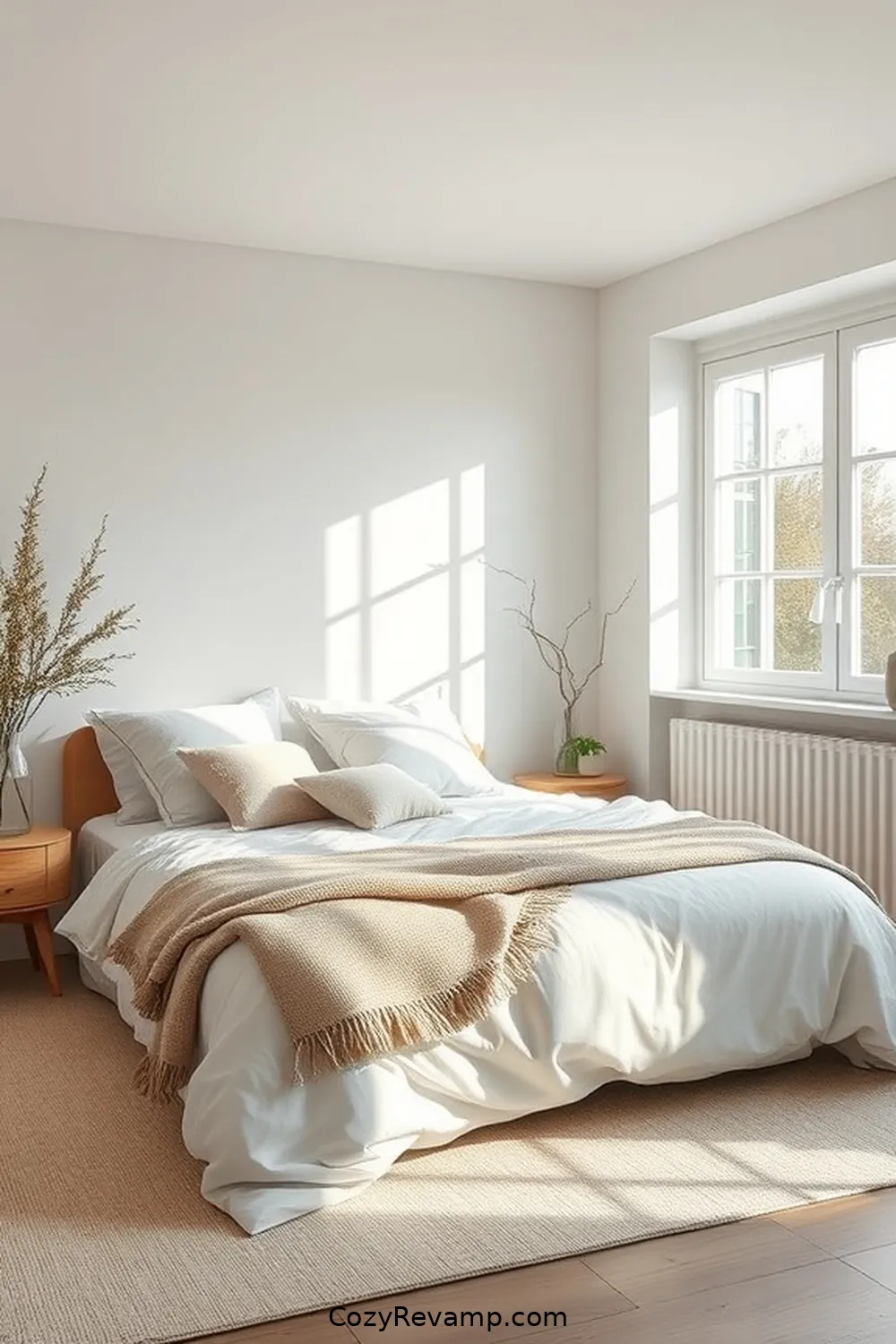 20 Essential Elements of Scandinavian Bedroom Design With Organic Cotton Material 14 Neutral Tones for 20 Essential Elements of Scandinavian Bedroom Design With Organic Cotton Material
