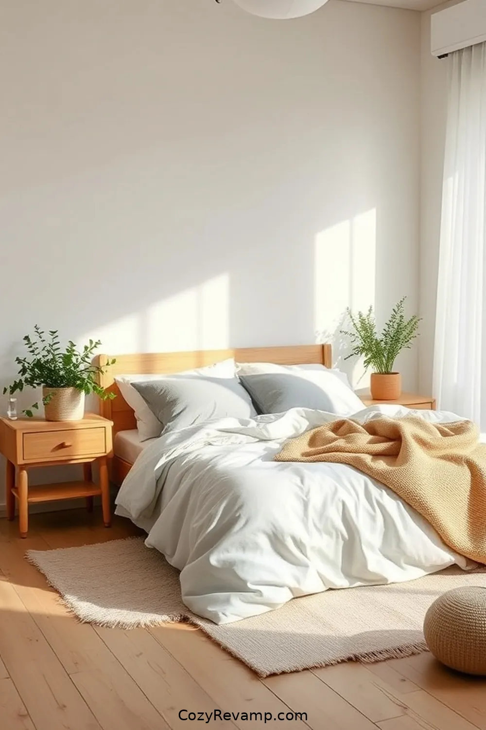 20 Essential Elements of Scandinavian Bedroom Design With Organic Cotton Material 12 Simple Decor for 20 Essential Elements of Scandinavian Bedroom Design With Organic Cotton Material