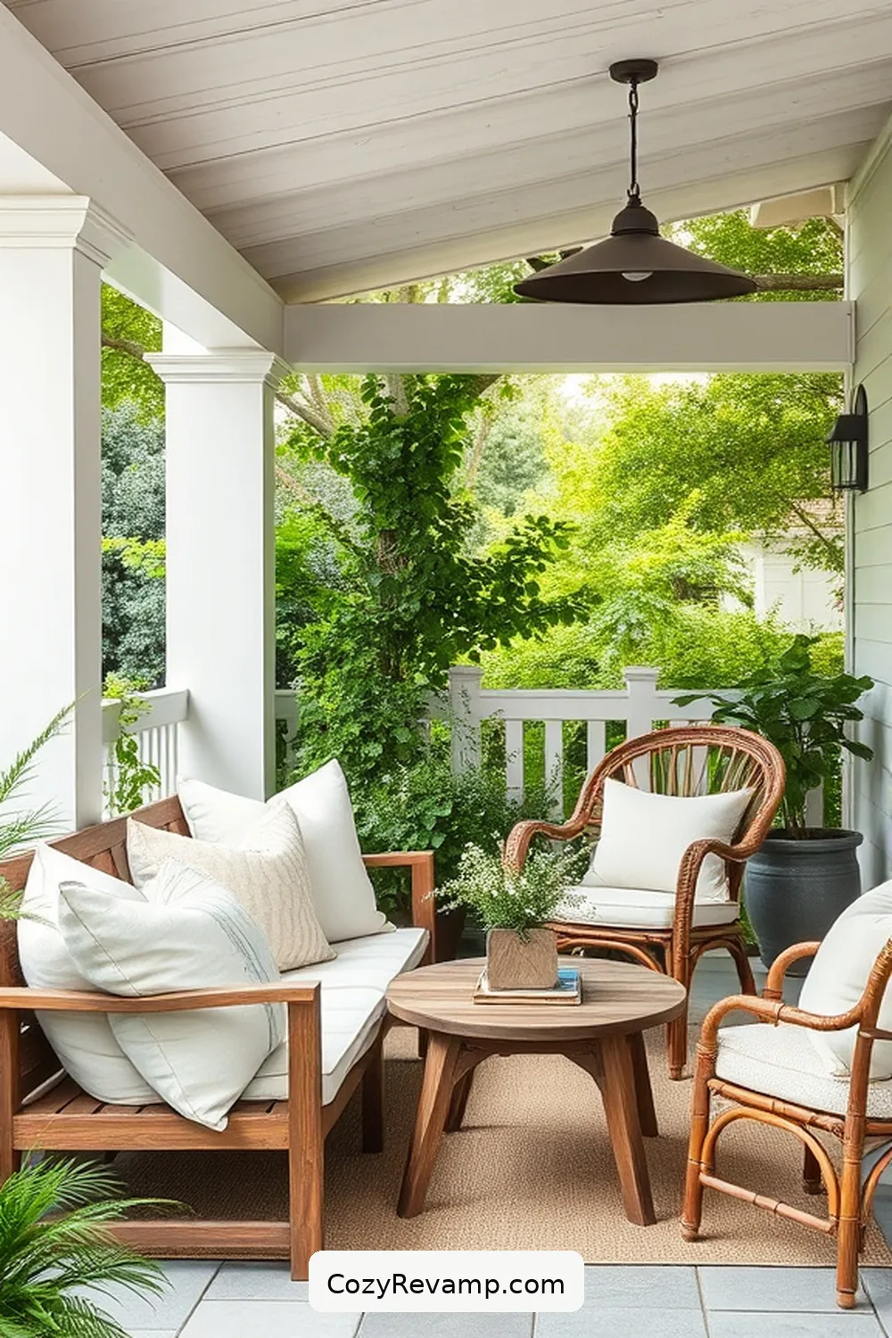 20 Essential Elements of a Modern Farmhouse Outdoor Patio With Natural Fibers 8 Cotton or Linen Cushions for 20 Essential Elements of a Modern Farmhouse Outdoor Patio With Natural Fibers