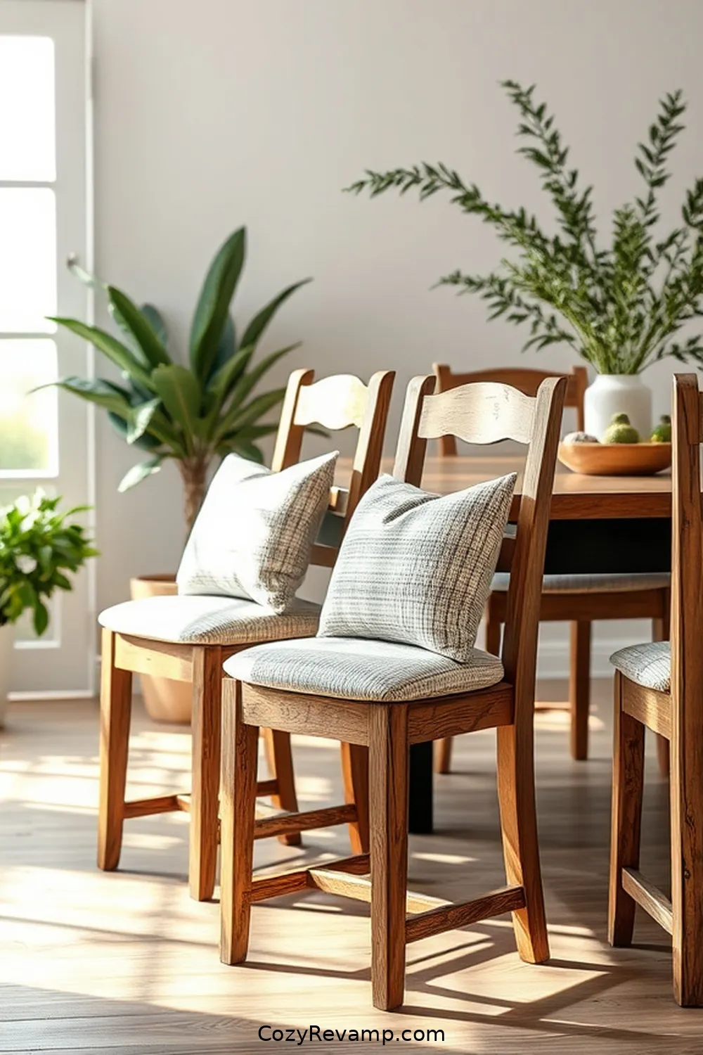 Rustic Dining Chairs for 20 Essentials for a Modern Farmhouse Dining Room With Organic Cotton Material