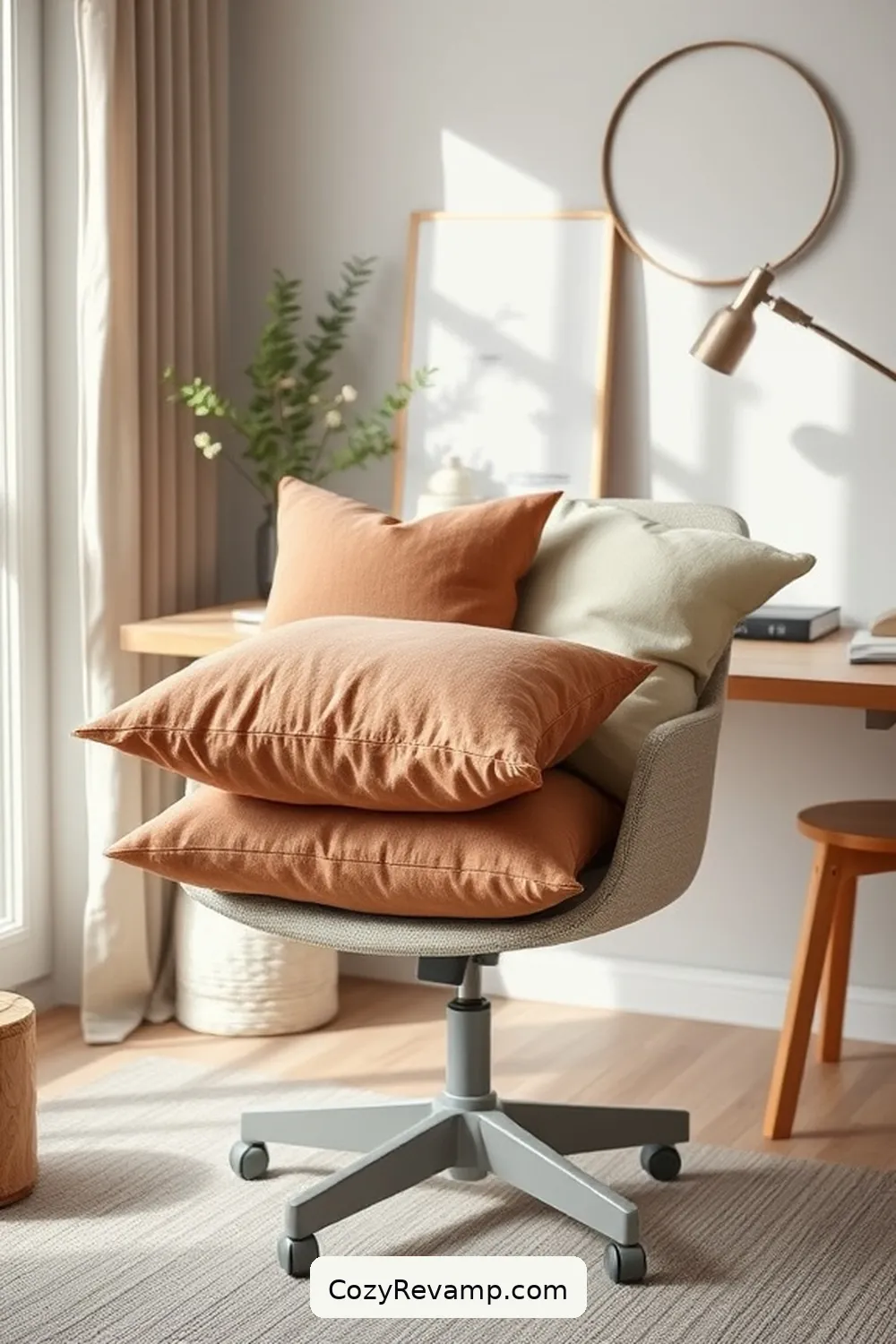 Organic Cotton Cushion Covers for 20 Essentials for a Scandinavian Home Office With Organic Cotton Material