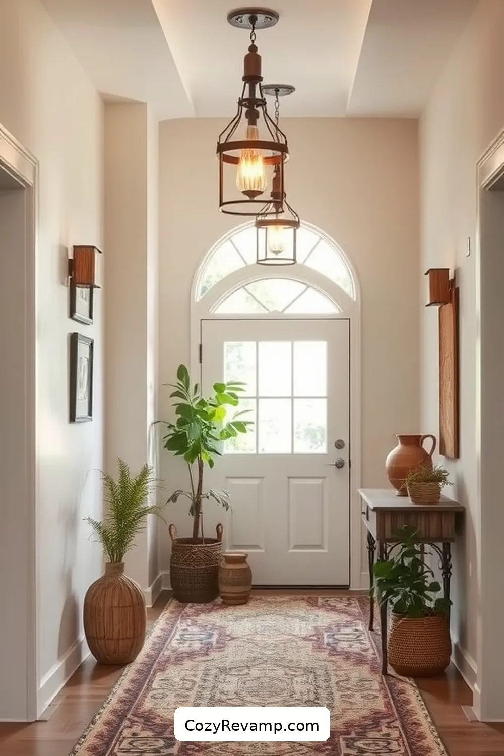20 Inspiring Ideas for a Bohemian Entryway With Recycled Wood Material 16 Reclaimed Wood Lighting Fixtures for 20 Inspiring Ideas for a Bohemian Entryway With Recycled Wood Material