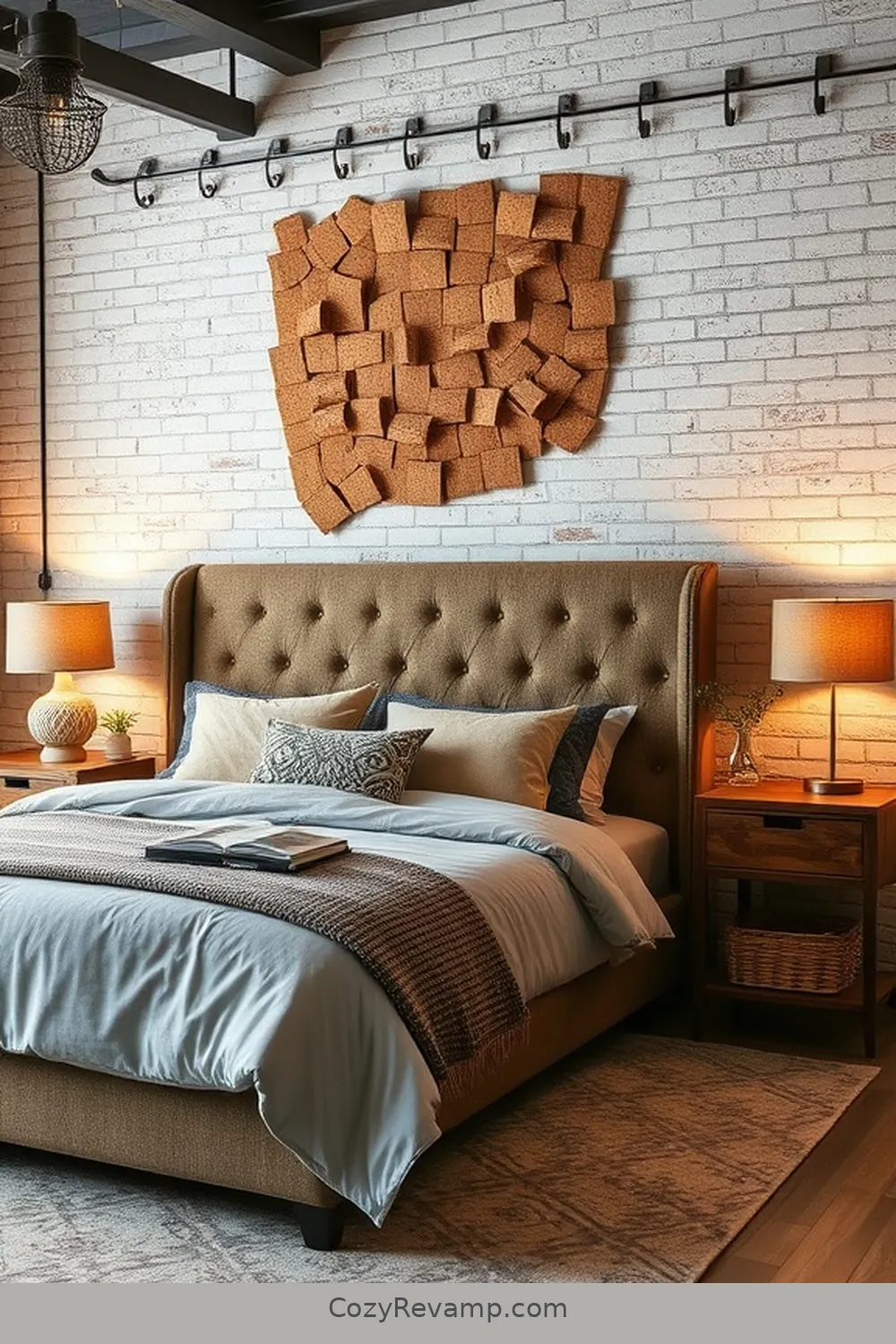 20 Inspiring Ideas for an Industrial Bedroom Using Cork Material 21 Cork DIY Projects for Personalized Decor for 20 Inspiring Ideas for an Industrial Bedroom Using Cork Material